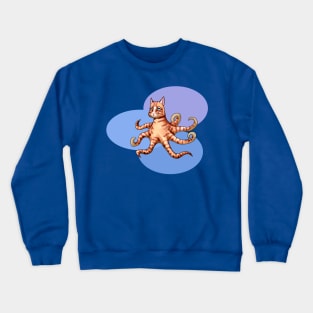 Octopus-sy Cat Crewneck Sweatshirt